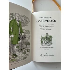 The Poems of W B Yeats - Easton Press Collectors Edition 1976 Leather New NOS